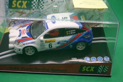 SCX 1/32ND 60580 FORD FOCUS MONTECARLO 2000 NEU IN OVP SCALEXTRIC KOMPATIBEL - Bild 1 von 3