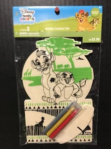 Disney Family Crafts Wood Character Lion King Lion Guard Age 3+ New - Picture 1 of 4