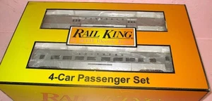 MTH 30-67867 4-Car SOUTHERN 60’ Streamlined Passenger Coach Set "O" NEW IN BOX - Picture 1 of 10