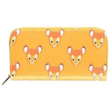 Disney - Bambi - Zip Around Wallte 20cm (W) x 10.5cm (H) x 2cm (D) Orange