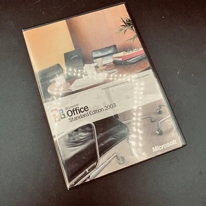 Lot of 2 Microsoft Office 2003 Standard Edition with Product Key Windows [37] - Picture 1 of 3