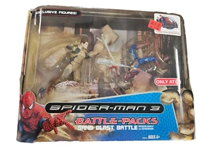 Spider-Man 3 Sand Blast Battle Packs Sandman Figures Target Exclusive 2007 - Picture 1 of 2