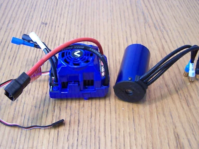Fits Traxxas 1/10 Wide-Maxx Velineon VXL-4s Brushless ESC &540XL Motor 89086-4 - Image 1 of 4