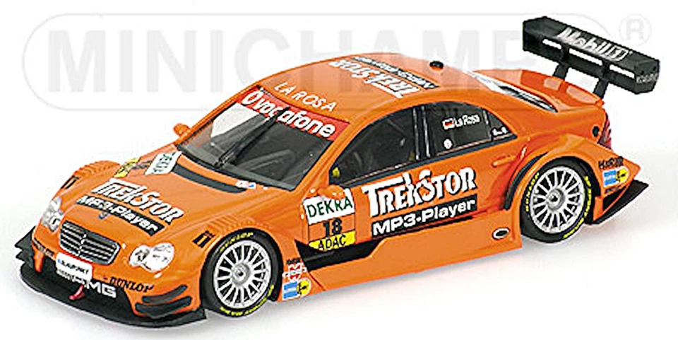 Mercedes Benz Clase C DTM 2006 P. La Rosa #18 Team Mücke Trekstor 1:43 Minichamp Foto 1 de 1
