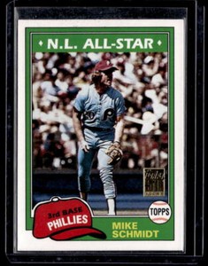 2001 Topps Chrome #34 Mike Schmidt Through the Years Reprints See Scan