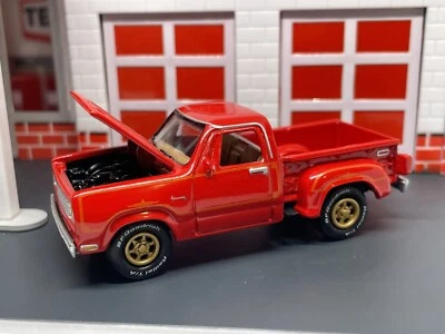 1978 78 Dodge Warlock LIL Red Express Pickup Opening Hood 1/64 Limited Edition - Image 1 of 4