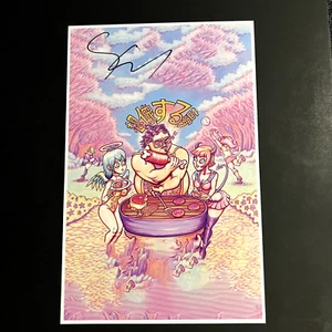 Signed Stavros Halkias Poster w/ Exact Video Proof (Cumtown Comedian Autograph) - Picture 1 of 1