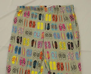 Secret Treasures Girl's Pull-On Flip Flop Pattern Lounge Pants JB1 Gray Small - Picture 1 of 3