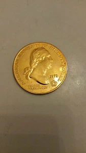 medaglia- bicentenario rivoluzione d'america 1972 - Picture 1 of 1