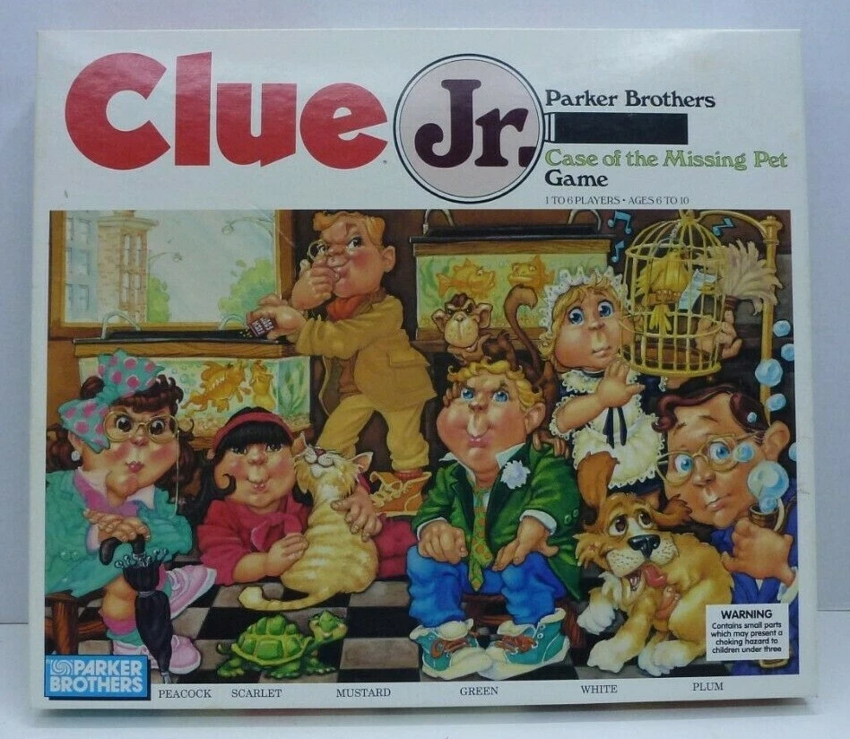 Clue Jr Case of The Missing Cake Game 2005 - EX 100 Complete