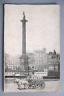Postcard, Nelson's Column London, Thorley's Food Delivery Horse & Cart