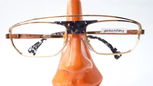 Designer Brille Alain Mikli Paris ausgefallen Luxus Gestell Balkenbrille Gr L - Picture 1 of 5