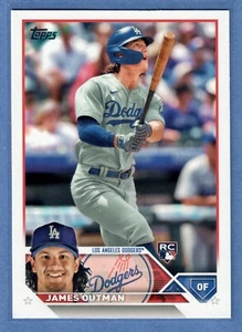 2023 Topps Series 2 James Outman Rookie Card #395 Dodgers RC QTY - Picture 1 of 2