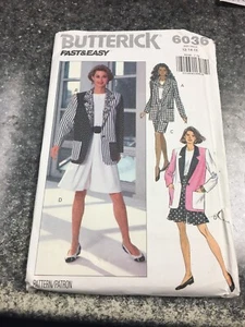 Butterick 6036 12-14-16 Pattern - Picture 1 of 4