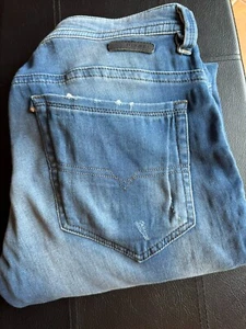Diesel Thavar JoggJeans – Slim-Skinny – Blau – Used & Destroyed Look – Elastisch - Bild 1 von 14