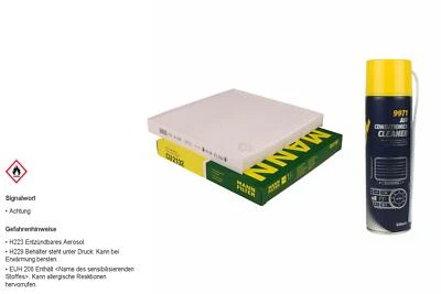 MANN FILTER Innenraumfilter MANNOL Klimareiniger für Smart Fortwo Cabrio 1.0 - Bild 1 von 4