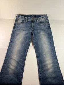 Lucky Brand Women’s Sweet Boot 6/28 Med Wash Blue Jeans 31x32 Bootcut Flare EUC! - Picture 1 of 11