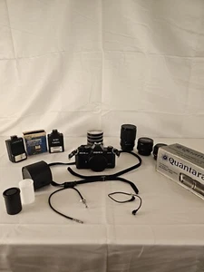 Yashica FX-3 Super 2000 Film Camera BUNDLE - SEE DESC/UNTESTED - Picture 1 of 17