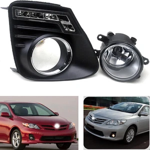LED DRL Day Light For Toyota Corolla Altis 2011 2012 2013 Running Light Fog Lamp - Picture 1 of 22