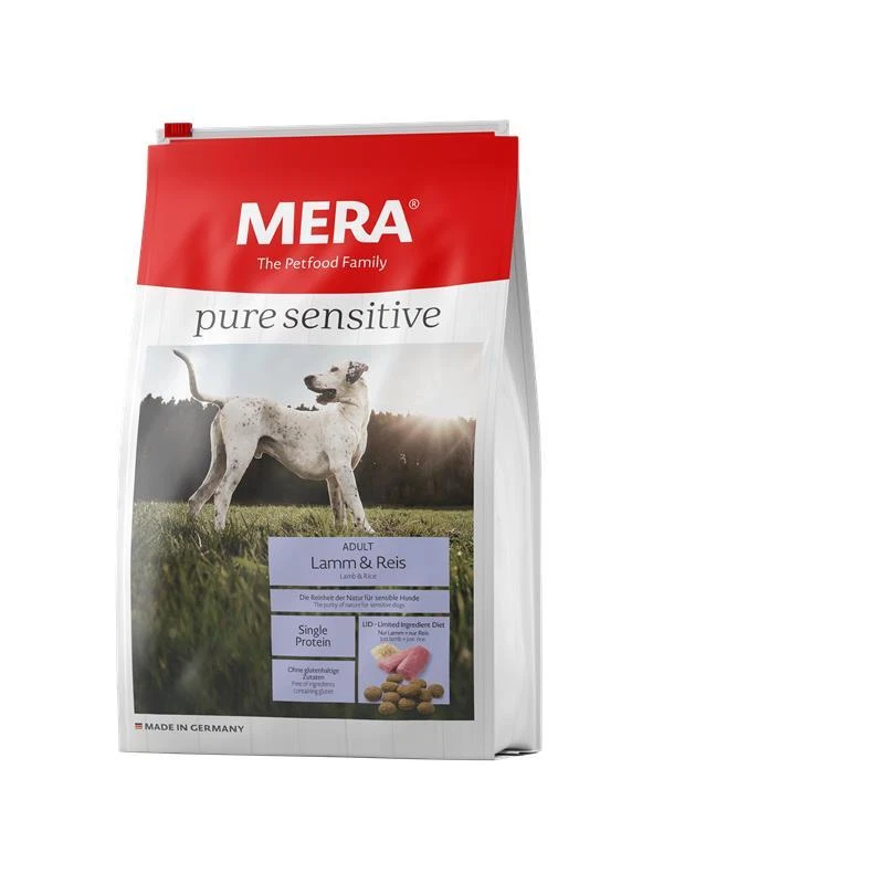 Mera Dog Pure Sensitive Lamm & Reis | 4kg Hundefutter trocken - Bild 1 von 1