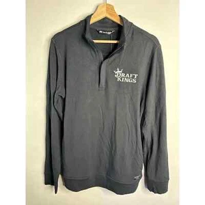 Felpa Travis Mathew Draft Kings Uomo Piccola Manica Lunga Pullover - Foto 1 di 5
