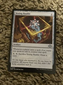 English - MTG Vexing Bauble - Modern Horizons 3 - Picture 1 of 1