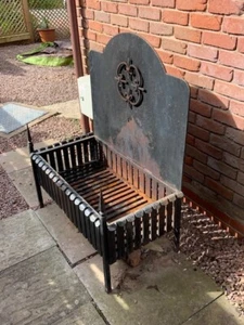 Bespoke Heavy Steel Fire Basket Suitable For An Inglenook Fireplace - Picture 1 of 11
