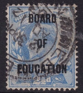 GB SGO85- 2½d ultramarine, Board of education stamp good used with CDS- Cat £475 - Picture 1 of 2