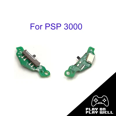 On/ Off Switch Power Button Board for Sony PSP 3000 Green - Image 1 of 4