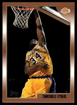 1998-99 Topps Shaquille O'Neal #175 Los Angeles Lakers - Image 1 of 2