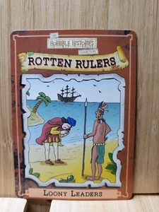 Horrible Histories🏆Wild'n'Wicked #29 ROTTEN RULERS "Loony Leaders" Card - Picture 1 of 2