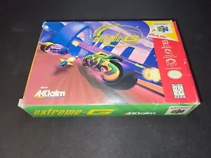 Extreme-G Acclaim Nintendo 64 N64 EXCELENTE+ estado COMPLETO n caja! - Imagen 1 de 8