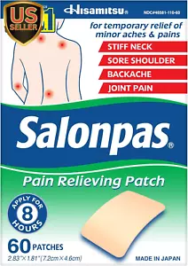 Pain Relieving Patch for Back, Neck, Shoulder, Knee Pain and Muscle Soreness ... - Picture 1 of 1