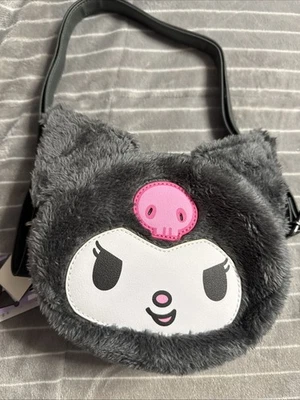 Bolso Bandolera Loungefly Sanrio Nuevo con Etiquetas Kuromi Figura Felpa Foto 1 de 4