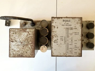 Amplificador de estudio McIntosh MI-200 fuente de alimentación probada 8005 tubo audio 12AX7 Foto 1 de 4