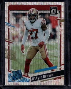 2023 Donruss Optic #290 Ji'Ayir Brown Wave #/300 - Picture 1 of 2