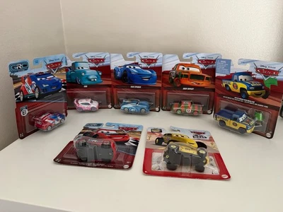 7x DISNEY CARS DIECAST - On The Road, GRC e Toon - Immagine 1 di 4