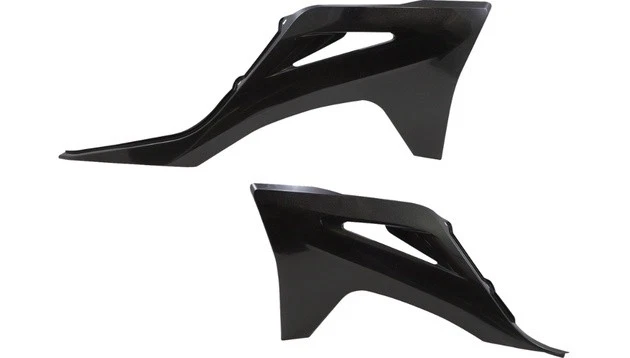 Acerbis Radiator Shrouds Metallic Black #2872737440 Gas Gas EC 300/MC 125/EC 250 Foto 1 de 1