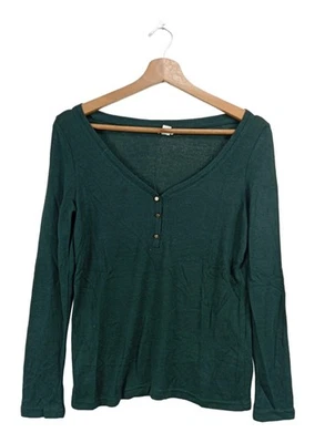 SPRINGFIELD Feinstrickpullover Damen Pullover Gr. DE 36 grün Casual-Look - Bild 1 von 4