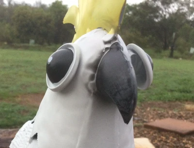 29cm Metal Cockatoo Ornament Garden Patio - image 1 of 4