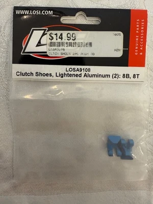 Losi LOSA9108 Aluminum Clutch Shoes (2) 8ight X 8ight XT / XTE - Image 1 of 2