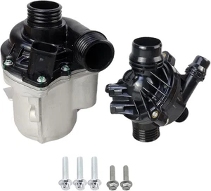 Electric Water Pump & Thermostat For 2006-17 BMW N54 N55 135i 335i 535i E60 E90 - Bild 1 von 5