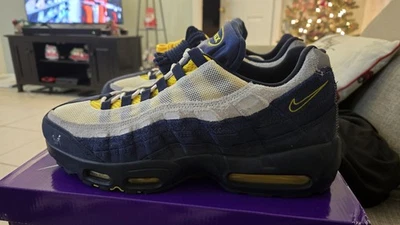 Talla 13 - Eric Koston x Nike SB x Air Max 95 Obsidian Speed Yellow Foto 1 de 4