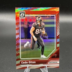 SP Cade Otton #185 Freedom Red Stripe-2024 Panini Donruss Optic - Imagen 1 de 2