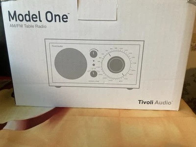 Tivoli Audio Henry Kloss Model One AM/FM Aux Radio Black/Black - Image 1 of 3
