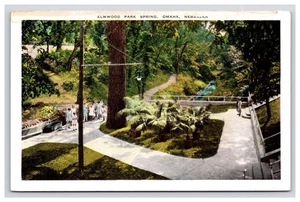 Postkarte: NE Elmwood Park Spring, Omaha, Nebraska - unbesendet - Bild 1 von 2
