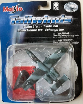 A-10A THUNDERBOLT II - Maisto Tailwinds Die-cast Aircraft #15061 - 2001 - NEW - Image 1 of 2