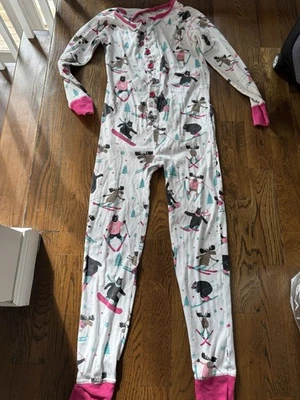 Pijama para mujer Lazy One Piece talla XS esquí alce snowboard raro Foto 1 de 4