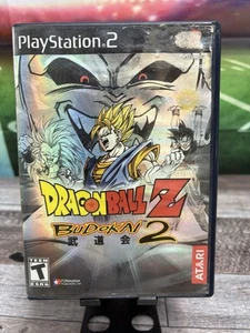 Dragon Ball Z Budokai 2 (Sony PlayStation 2, 2003) Black Label ohne Handbuch getestet - Bild 1 von 3
