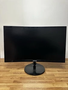 Samsung C24F390FHU 24" Full HD 1080p VA LED Curved Monitor - HDMI VGA Ports - Picture 1 of 7